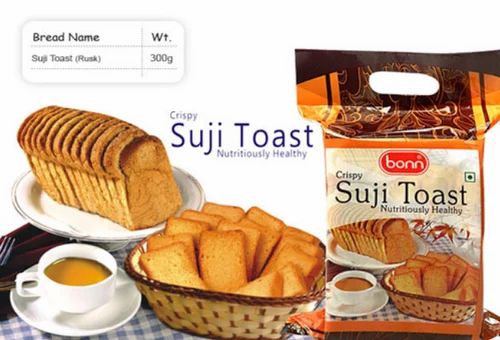 Bonn Suji Toast, Packaging Size: 300 Gm