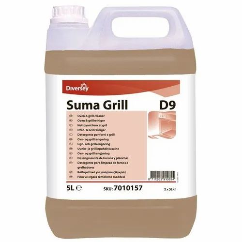 Diversey Diversy Suma Grill D9, For Industrial, Packaging Size: 5 Liters