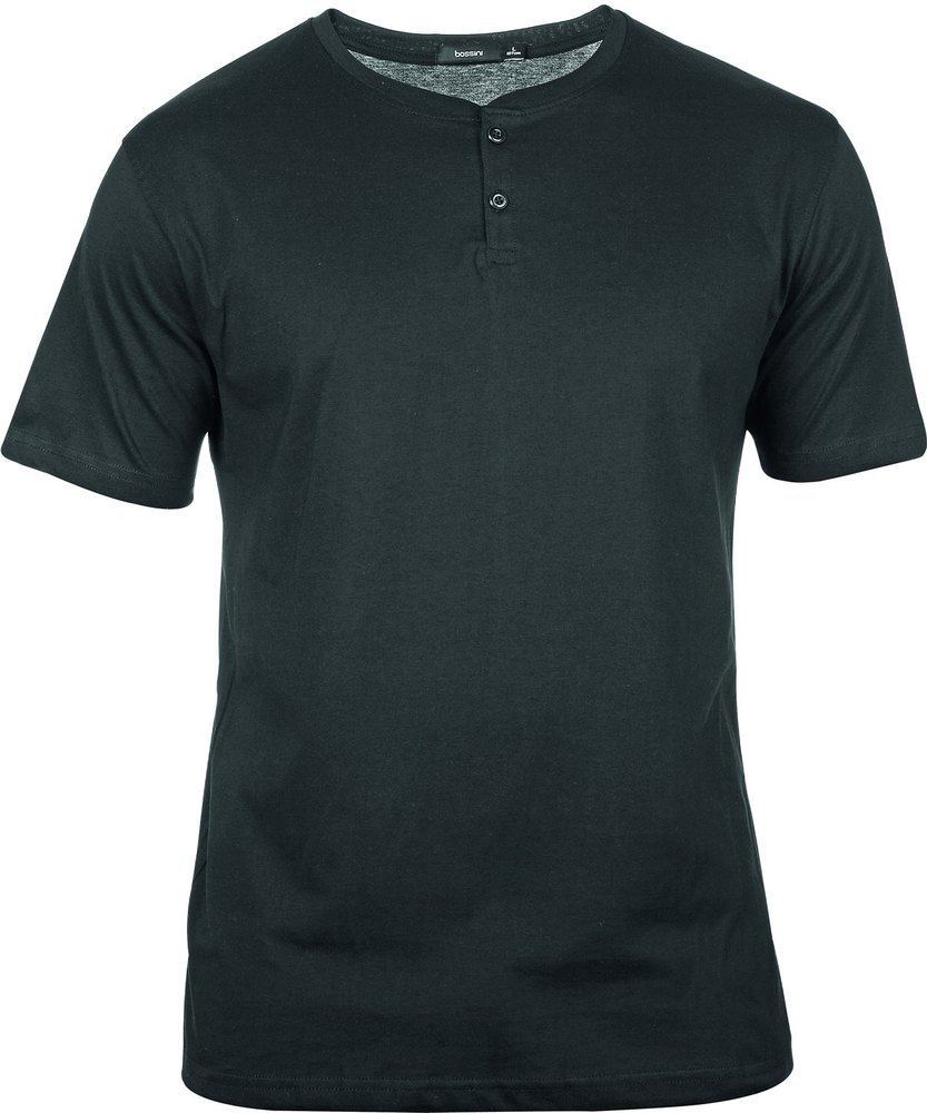 Bossini Plain Black T-shirt