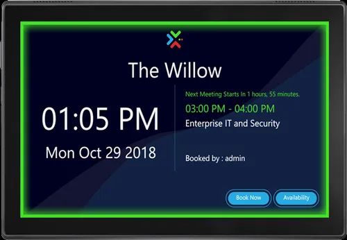 Online/Offline Meeting Room or Conference Room Booking Display Software
