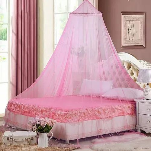 Multicolor Self Standing Portable Hanging Mosquito Net, Size: King Size (60*1200*260)