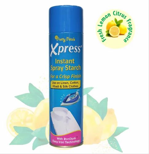 Unisex Xpress Strach Spray - Fresh Lemon Citrus Fragrance, Packaging Type: Tin Can