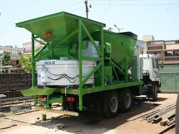 Truck Mounted Concrete Batching Plants, Capacity: 30 Cu.M/Hr