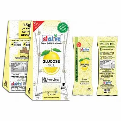 Lemon Glucose Gel, Packaging Type: Packet