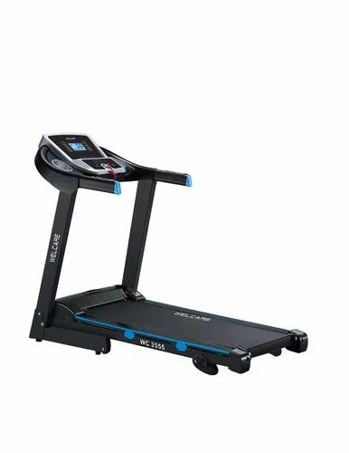 WELCARE 2 HP WC 3555 MOTORIZED TREADMILL, For Home, 100 Kg