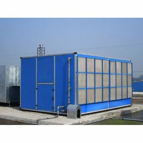 Mild Steel Galvanized Iron Air Washer, Double Skin, Capacity: 30000-40000 cfm