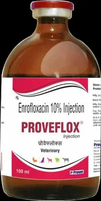 Proveflox Antimicrobial Injection, For Clinical, Packaging Size: 100 Ml