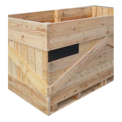 Light Weight Rectangle Wooden Packaging Box, Capacity: 1-200 kg