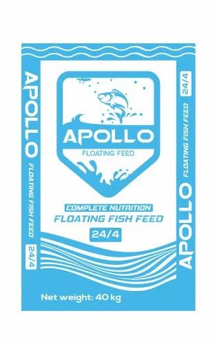 Pangasius Apollo Floating Fish Feed 24/4, Packaging Type: Bag, Packaging Size: 40 Kgs