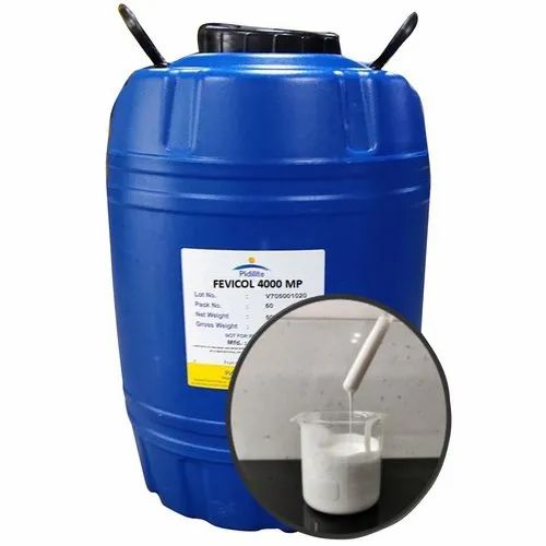 Fevicol 4000 MP Water Based Adhesive, 50 kg, HDPE Drum