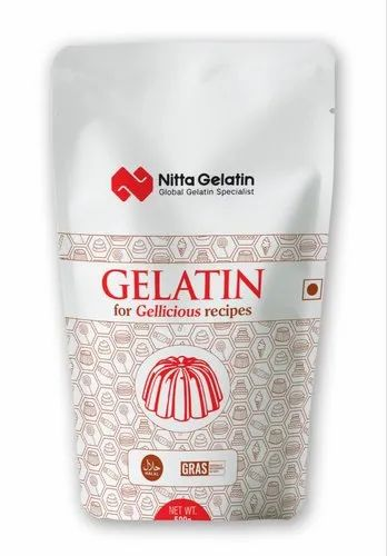 Gelatin Powder, For Bakery, Packaging Size: 500 Gm