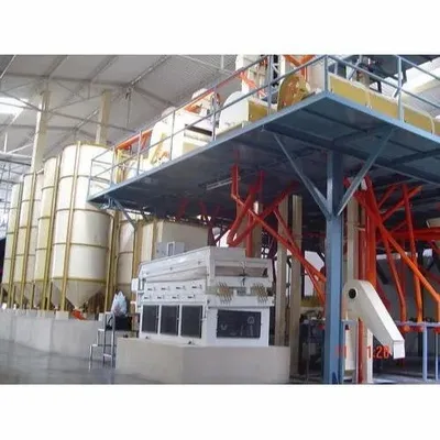 Semi Automatic Dal Mill Plant