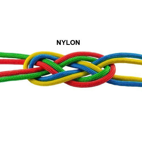 Multicolor Nylon Braided Rope for Industrial use