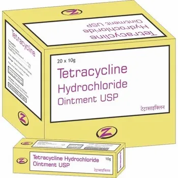 Tetracycline Hydrochloride Ointment USP, Packaging Type: Box, 20 X 10g