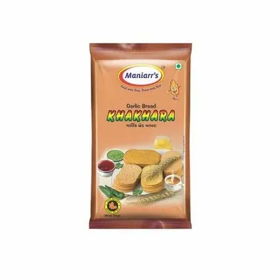 Maniarr's Gujarat Garlic Bread Khakhra, Packaging Type: Packet