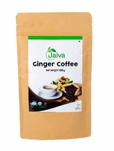 Brown Jaiva 100g Organic Ginger Filter Coffee Powder