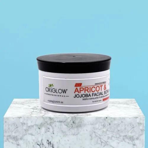 Cream Apricot and Jojoba Facial Scrub, For Personal, Packaging Size: 200gms