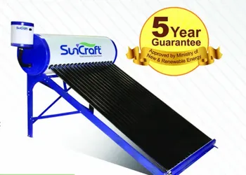 Suncraft Solar Water Heater System, Warranty: 5 Years