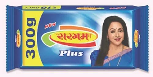 Sargam Detergent Cake, Packaging Size: 300 Gm