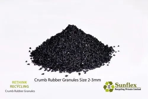Black Crumb Rubber Granules, 25kg