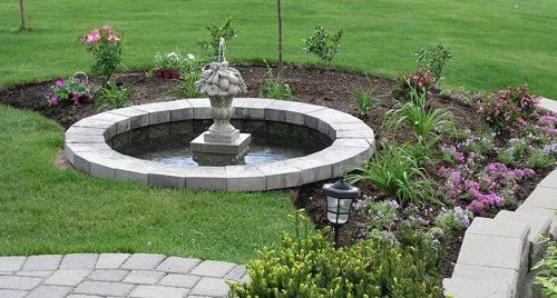 Concrete Outdoor Cement Pond, For Garden