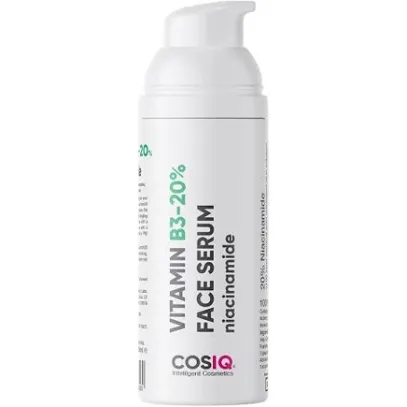 Cos-iq Niacinamide Vitamin B3-20% High Dose Face Serum 30ml