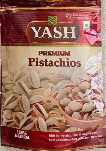 Irani Salted Pistachio Brand YASH size 250 Gm, Packaging Type: Sacks