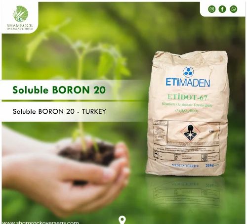 Powder Soluble Boron 20, For Agriculture