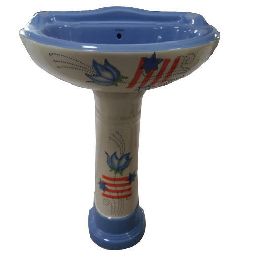 Ceramic Wash Basin Pedestal
