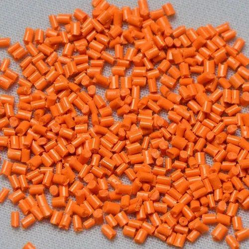 Orange ABS Plastic Granules, 3 To 6 Mm