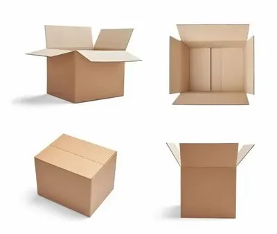 Rectangular Kraft Paper Industrial Corrugated Boxes