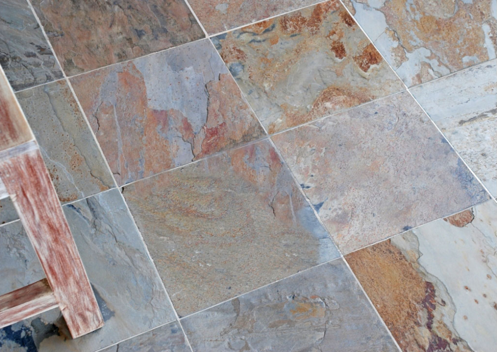 Indian Autumn Riven Tiles And Slabs