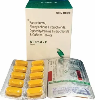 Nt Frost-p Paracetamol 500 Mg, Phenylepherine Hci 5mg Caffiene 30 Mg Diphenhydramine Hci 25 Mg