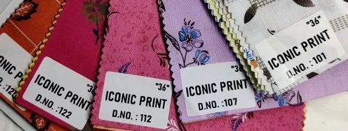 36 Party Wear I Conic Print Shirting Fabrics, Multicolour