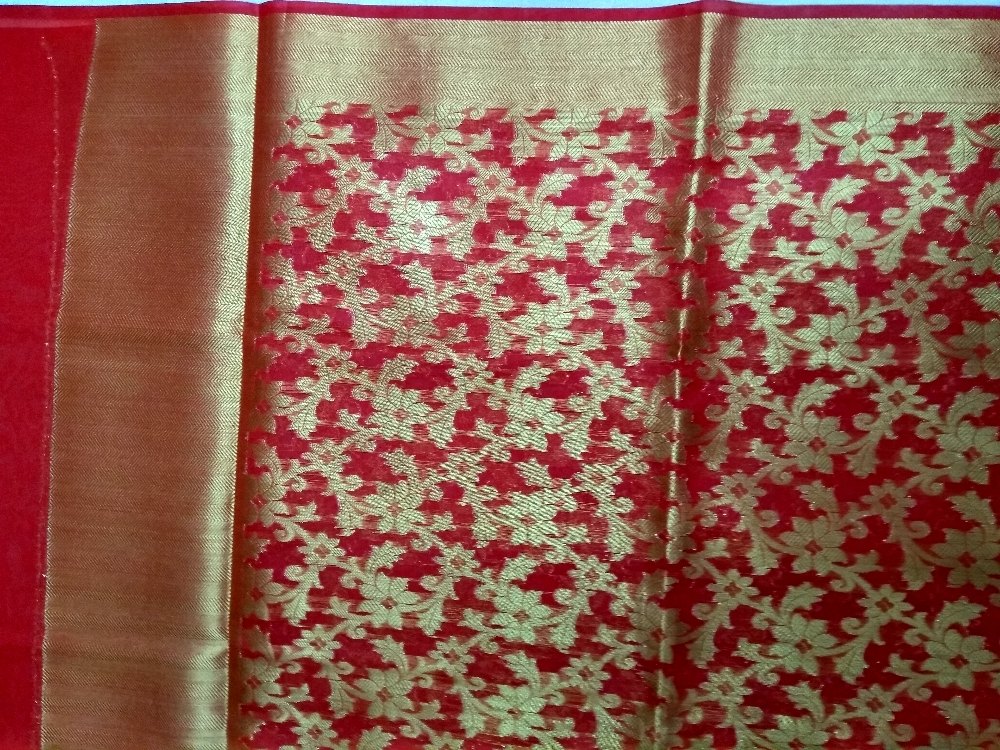 Chanderi Silk Weaving Banarasi Dupatta