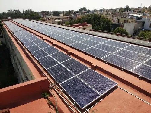 Colleges Rooftop Solar PV Plant Turnkey Solutions for Commercial