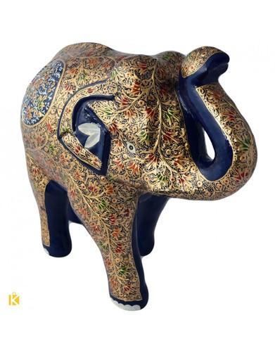 13x13x6 Variant Paper Mache Elephant