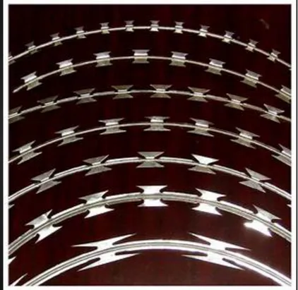 Iron Galvanized Straight Razor Wire, Bt-10 To Bt-65, Wire Diameter: 2.5 mm