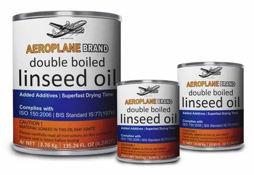 Aeroplane Brand - Double Boiled Linseed Oil