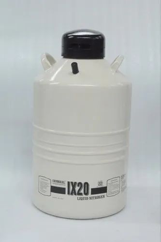 Galvanized Steel IX 20 Cryocan (Dewaar), For Liquid Nitrogen