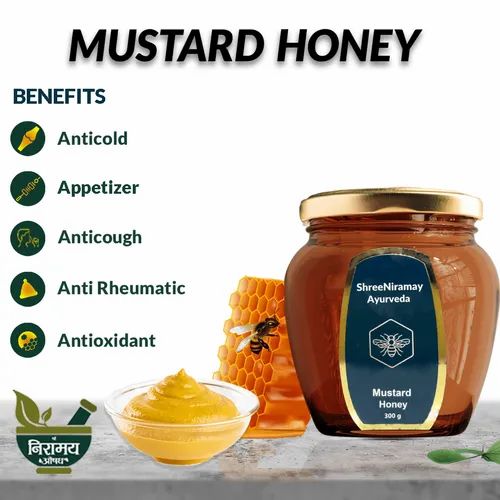 Niramay ayurveda Mustard Honey, Packaging Type: Box