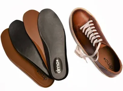 dmodot: Footbed // Add an extra layer of comfort to your shoe. 45 / tan