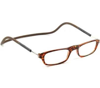 Magnetic Eyeglasses Brown