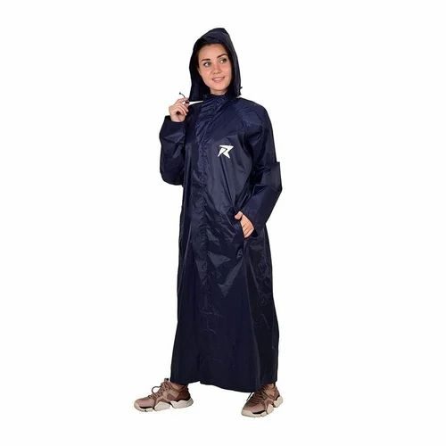 Unisex Rocksport Raincoat Rainwear Blue, Size: S-M and L-XL