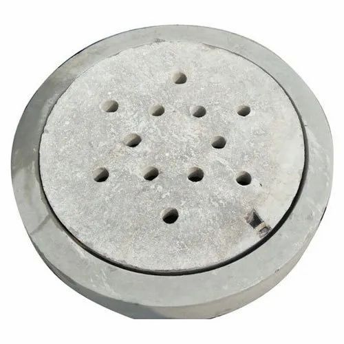 Gray RCC Round Manhole Covers