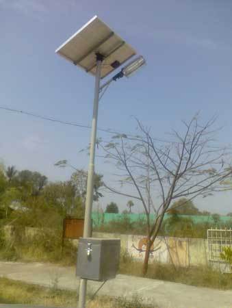 Steel Modular Solar Street Light Poles Complete, 18-24