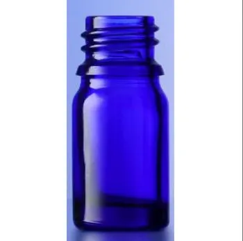 Feeder Blue, Flint Glass Dropper Bottle - 5 Ml - 423-1532-901, Capacity: 5 Ml