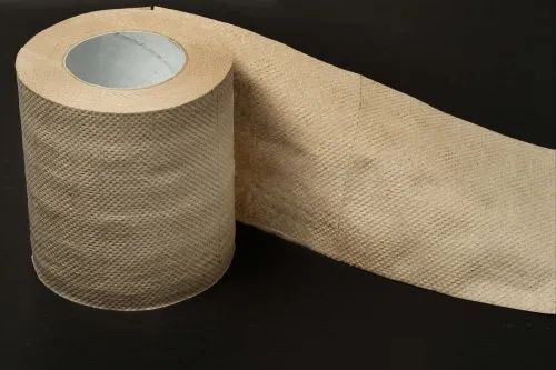 Brown Plain Toilet Paper Roll