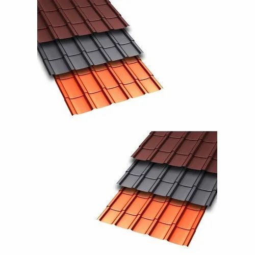 Color Coated Oralium Grantile Roofing Sheet