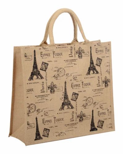 Livezy Jute & Dyed Canvas Jute Bags For Shopping